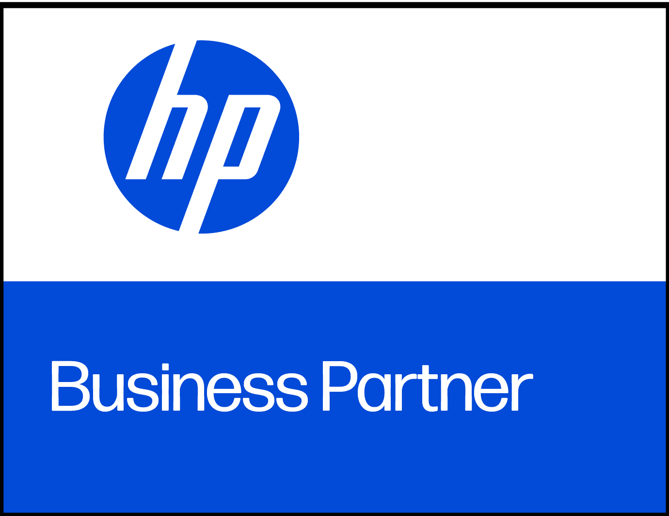 Official HP Business Partner insignia